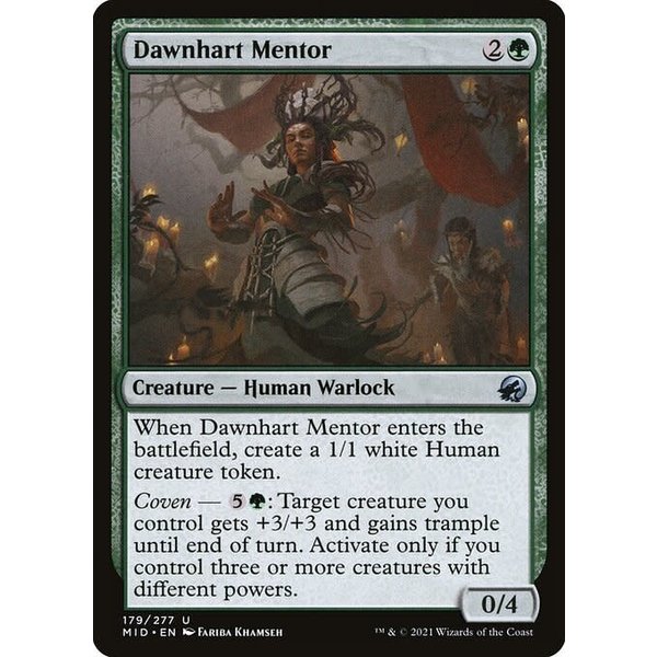 Magic: The Gathering Dawnhart Mentor (179) Lightly Played