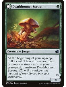 Magic: The Gathering Deathbonnet Sprout (181) Near Mint Foil