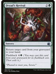 Magic: The Gathering Dryad's Revival (183) Near Mint