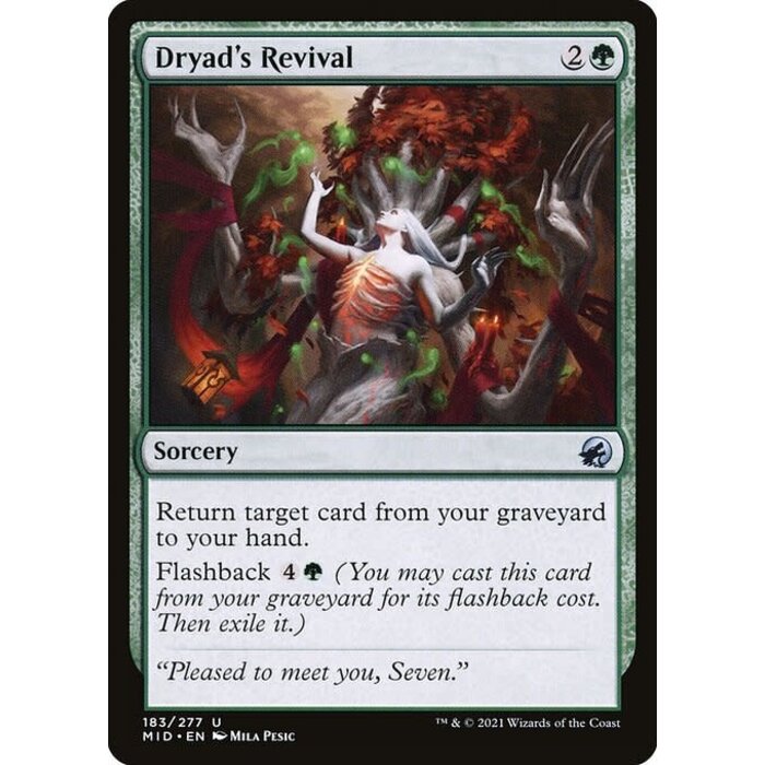 Magic: The Gathering Dryad's Revival (183) Near Mint