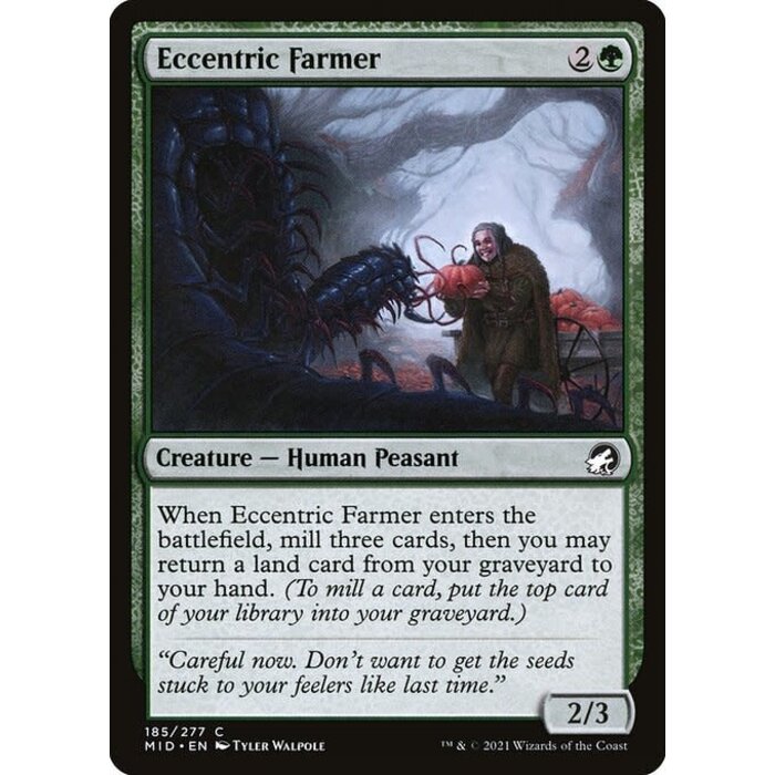 Magic: The Gathering Eccentric Farmer (185) Near Mint