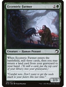 Magic: The Gathering Eccentric Farmer (185) Near Mint Foil