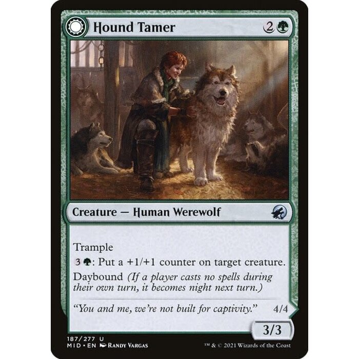 Magic: The Gathering Hound Tamer (187) Near Mint