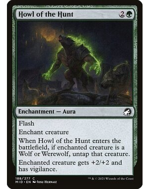 Magic: The Gathering Howl of the Hunt (188) Near Mint Foil