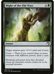 Magic: The Gathering Might of the Old Ways (189) Near Mint