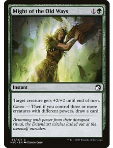 Magic: The Gathering Might of the Old Ways (189) Near Mint