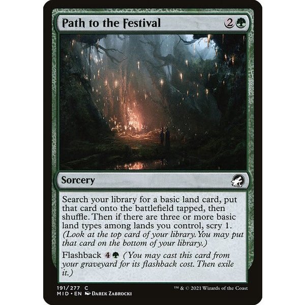 Magic: The Gathering Path to the Festival (191) Lightly Played