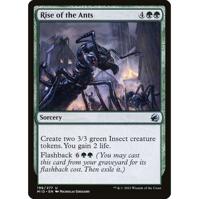 Magic: The Gathering Rise of the Ants (196) Near Mint Foil