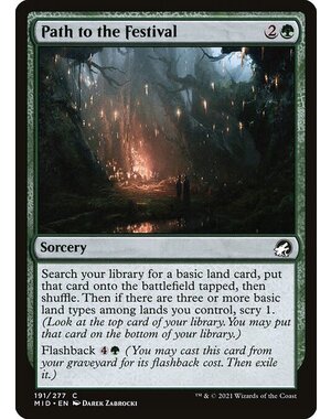 Magic: The Gathering Path to the Festival (191) Near Mint Foil