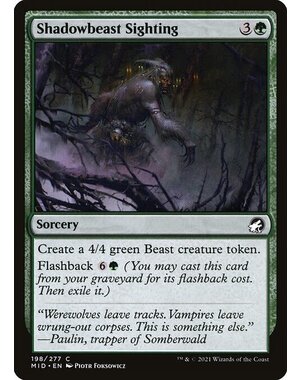 Magic: The Gathering Shadowbeast Sighting (198) Near Mint Foil