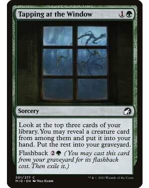 Magic: The Gathering Tapping at the Window (201) Lightly Played Foil
