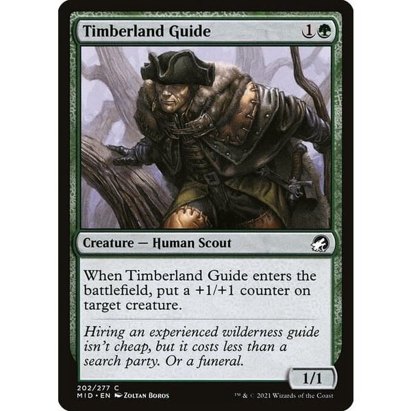Magic: The Gathering Timberland Guide (202) Lightly Played