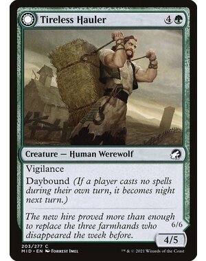 Magic: The Gathering Tireless Hauler (203) Lightly Played