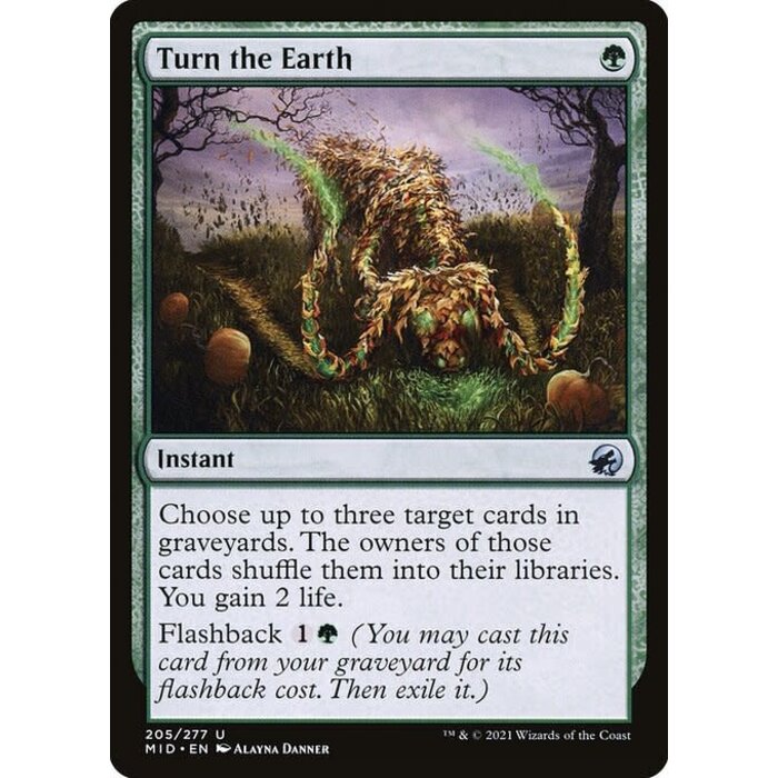 Magic: The Gathering Turn the Earth (205) Near Mint