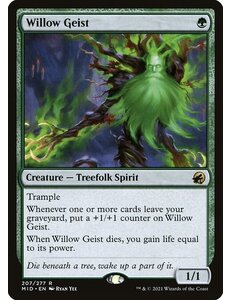 Magic: The Gathering Willow Geist (207) Lightly Played Foil