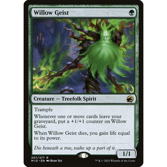 Magic: The Gathering Willow Geist (207) Lightly Played Foil