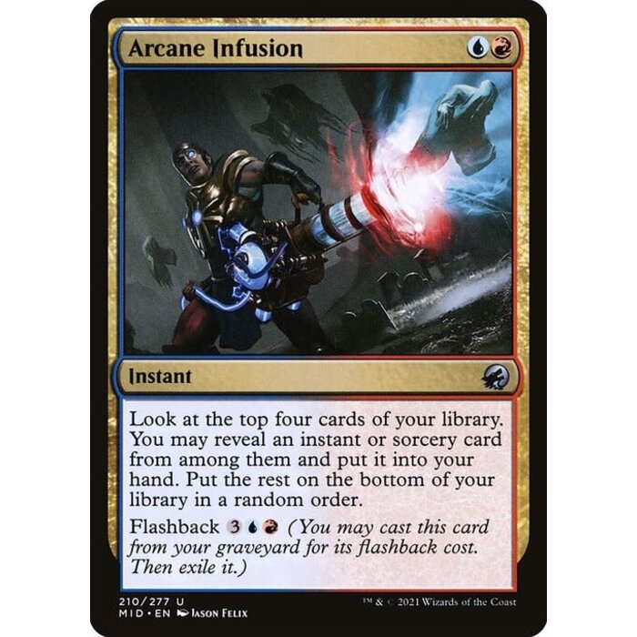 Magic: The Gathering Arcane Infusion (210) Near Mint Foil