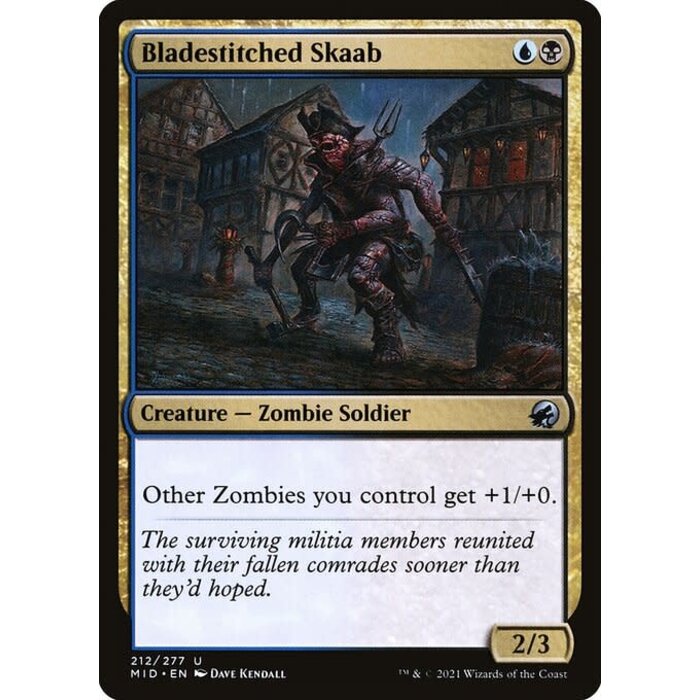 Magic: The Gathering Bladestitched Skaab (212) Near Mint