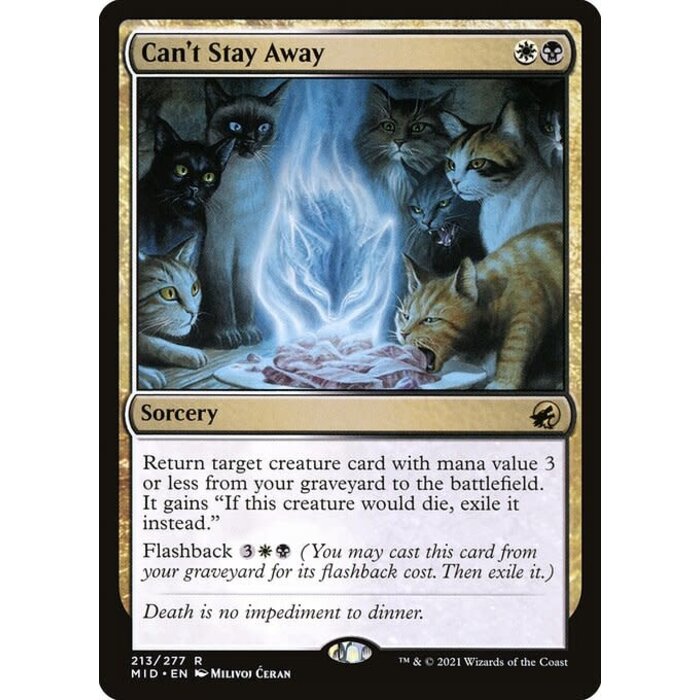 Magic: The Gathering Can't Stay Away (213) Near Mint