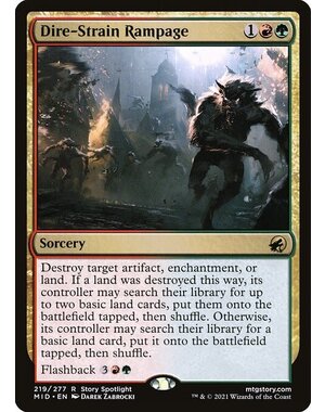 Magic: The Gathering Dire-Strain Rampage (219) Near Mint