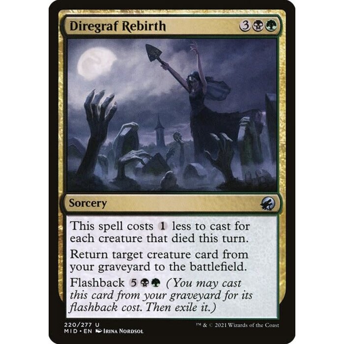 Magic: The Gathering Diregraf Rebirth (220) Near Mint