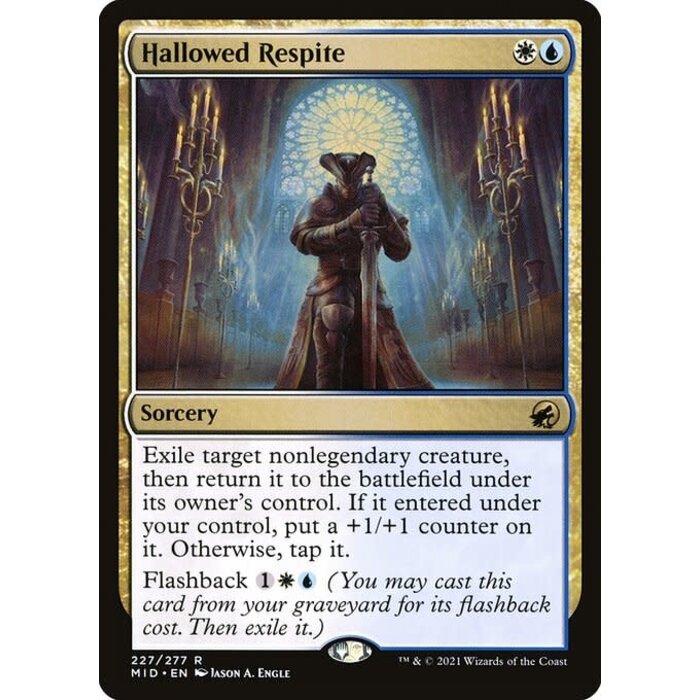 Magic: The Gathering Hallowed Respite (227) Near Mint Foil