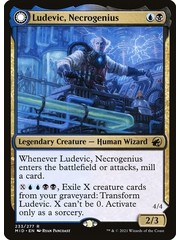 Magic: The Gathering Ludevic, Necrogenius (233) Lightly Played Foil