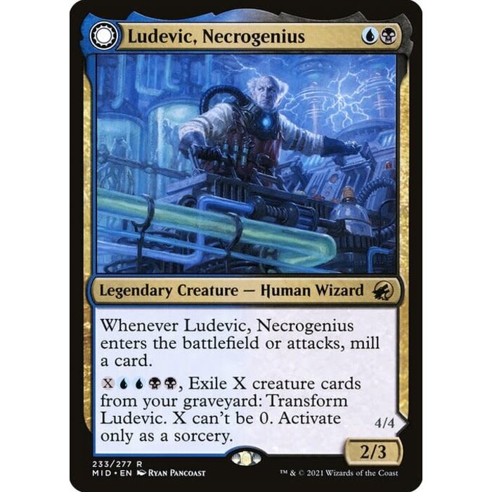 Magic: The Gathering Ludevic, Necrogenius (233) Near Mint
