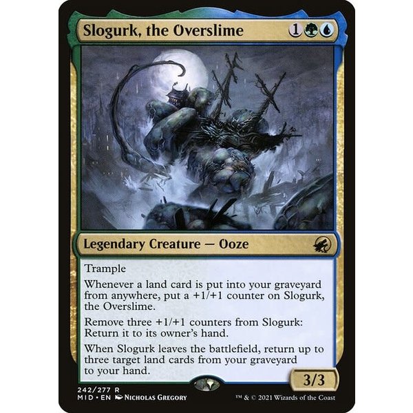 Magic: The Gathering Slogurk, the Overslime (242) Lightly Played Foil