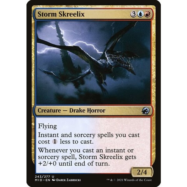 Magic: The Gathering Storm Skreelix (243) Near Mint Foil