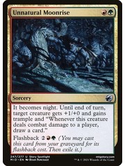 Magic: The Gathering Unnatural Moonrise (247) Near Mint Foil