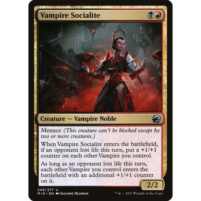 Magic: The Gathering Vampire Socialite (249) Near Mint