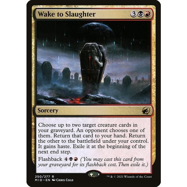 Magic: The Gathering Wake to Slaughter (250) Near Mint