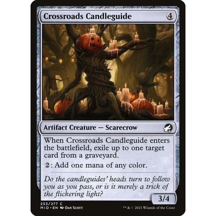 Magic: The Gathering Crossroads Candleguide (253) Lightly Played Foil