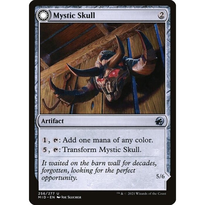 Magic: The Gathering Mystic Skull (256) Near Mint Foil