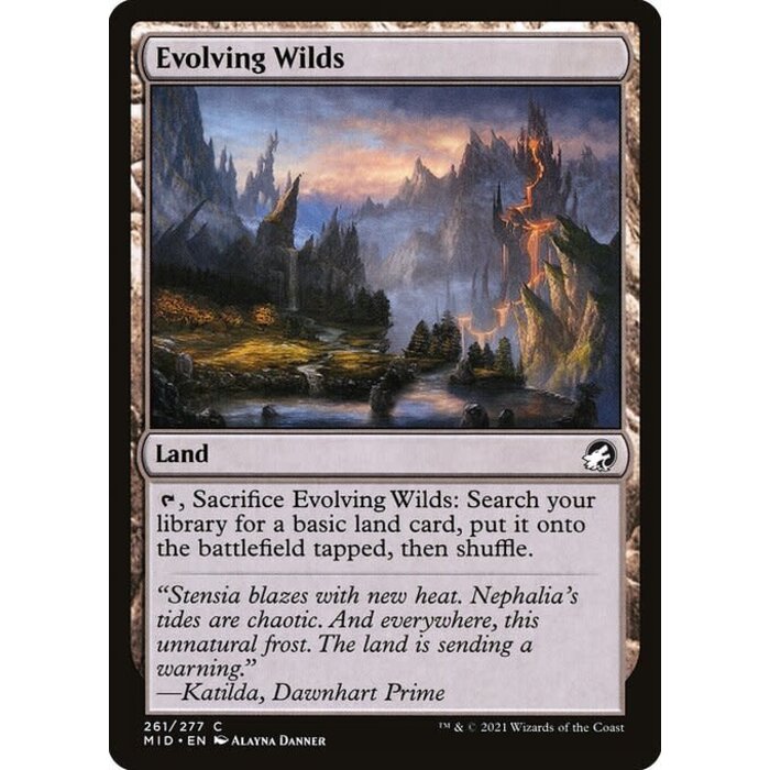 Magic: The Gathering Evolving Wilds (261) Near Mint Foil