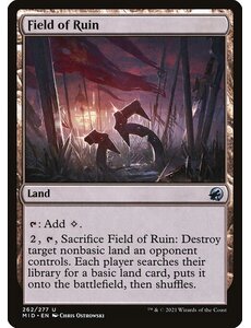 Magic: The Gathering Field of Ruin (262) Lightly Played
