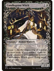 Magic: The Gathering Candlegrove Witch (Showcase) (287) Near Mint Foil