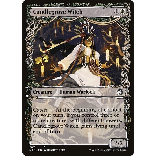 Magic: The Gathering Candlegrove Witch (Showcase) (287) Near Mint