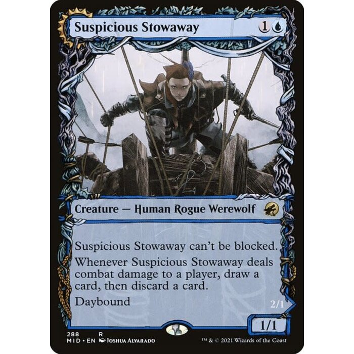 Magic: The Gathering Suspicious Stowaway (Showcase) (288) Near Mint