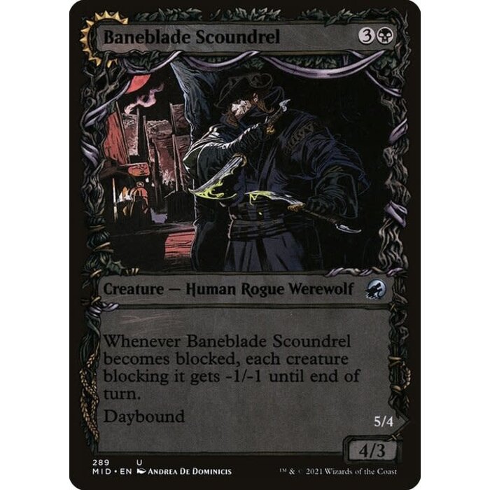 Magic: The Gathering Baneblade Scoundrel (Showcase) (289) Near Mint