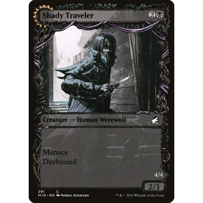 Magic: The Gathering Shady Traveler (Showcase) (291) Near Mint Foil
