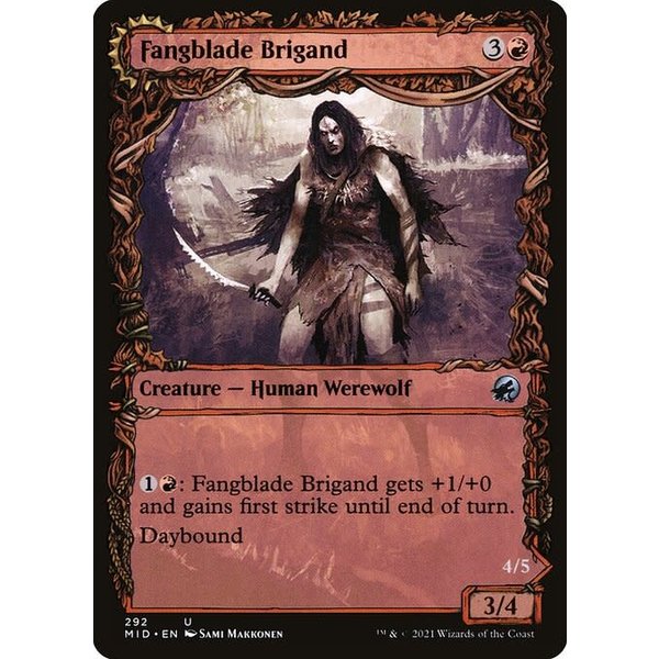 Magic: The Gathering Fangblade Brigand (Showcase) (292) Near Mint