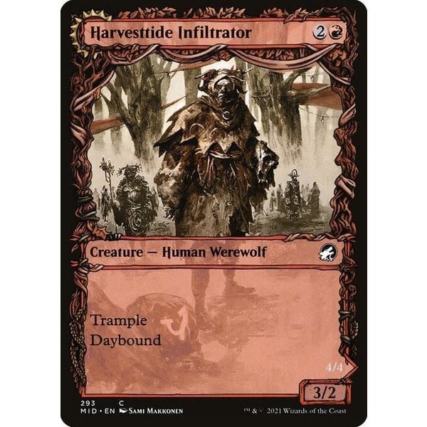 Magic: The Gathering Harvesttide Infiltrator (Showcase) (293) Lightly Played
