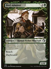 Magic: The Gathering Bird Admirer (Showcase) (298) Lightly Played