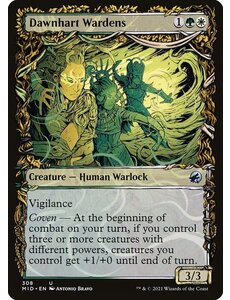 Magic: The Gathering Dawnhart Wardens (Showcase) (308) Near Mint Foil