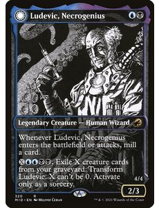 Magic: The Gathering Ludevic, Necrogenius (Showcase) (320) Near Mint