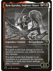 Magic: The Gathering Rem Karolus, Stalwart Slayer (Showcase) (322) Near Mint