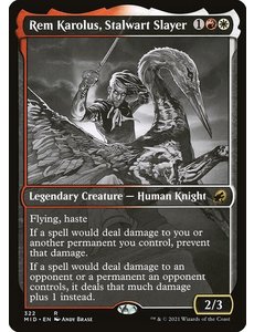 Magic: The Gathering Rem Karolus, Stalwart Slayer (Showcase) (322) Near Mint