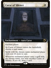 Magic: The Gathering Curse of Silence (Extended Art) (326) Near Mint